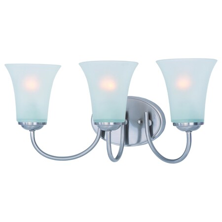 Maxim Logan 3-Light Bath Vanity 10053FTSN